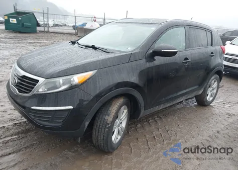 2013 Kia Sportage Lx z USA, uszkodzony, nr VIN KNDPB3A24D7536683